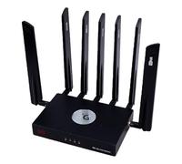 Gugxiom Enrutador 5G Dual SIM AX3000 5G NR SA NSA con Chip IPQ5018 2. WAN y Puertos LAN Gigabit, Enrutador WiFi 6 CPE Cobertura de Malla de Doble Banda para Transmisión en Casa y (Enchufe de la UE)