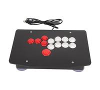 Gugxiom Fight Stick con USB, 5 Teclas Direccionales y 8 Botones de Funciones Grandes, Game Fighting Stick para PC, Steam Deck, Dispositivos Android