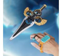 Gugxiom Flying Sword RC Glider - 2026 Espada Voladora Remota Control de Acrobacias de 3 Velocidades Onda Manual Avión RC Liviano, Control por Gestos 360 ° Flip Drone Regalo para (Oro Negro)