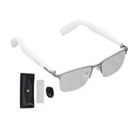 Gugxiom Gafas Inteligentes Hombres Mujeres, Gafas Inteligentes con Audio Bluetooth, Gafas Bluetooth Anti Luz Azul para Mujeres y Hombres, Sonido de Oído Abierto con Micrófono y