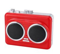 Gugxiom Grabadora de Cinta Portátil con USB MP3, Convertidor Digital de Casete a MP3 con Inversión Automática, Reproductor de Casete con Conector para Auriculares Altavoces Incorporados