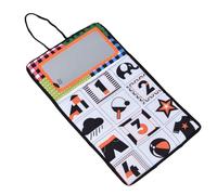 Gugxiom Juguete de Espejo para bebé en Blanco y Negro, Lindo Libro de Tela Suave, Juguete de Actividad Colgante para un Rápido Desarrollo Visual para Bebés a Partir de 0 Años (Divertido Espejo