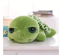Gugxiom Lindo Peluche de Peluche de Dibujos Animados Tortuga de Juguete de Cabeza Grande Muñeca de Tortuga para Regalo de Cumpleaños de Niños Verde 20 Cm (Green)
