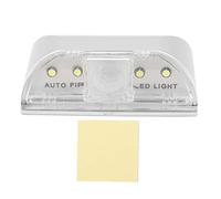 Gugxiom Luz LED de Ojo de Cerradura para Puerta con Pilas y Detector de Movimiento, Lámpara Nocturna para Baños, Armarios, Cocina, Pasillos y Escaleras