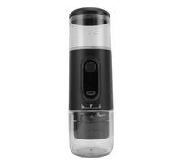 Gugxiom Máquina Eléctrica Portátil, Cafetera para Auto Calefacción de Automóvil con USB, Cafetera de Viaje para Acampar, Cafetera Portátil para Senderismo, Viaje, RV, Hogar (BLACK)