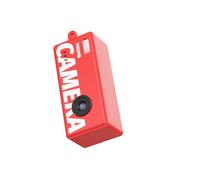 Gugxiom Mini Llavero Cámara Digital Grabadora de Vídeo HD 1080P con Pantalla de 0,96 Pulgadas y Gran Angular de 130°, Mini Llavero de Cámara con 5 Filtros Retro para Grabación Diaria de (Rojo)