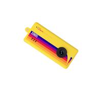Gugxiom Mini Llavero Cámara Digital Grabadora de Vídeo HD 1080P con Pantalla de 0,96 Pulgadas y Gran Angular de 130°, Mini Llavero de Cámara con 5 Filtros Retro para Grabación Diaria de (Yellow)