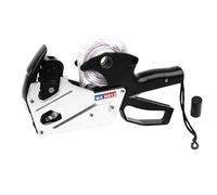 Gugxiom Pistola Etiquetadora de Precios de 8 Dígitos, Máquina Etiquetadora de Precios, Pistola Etiquetadora de Precios, Herramienta Multifuncional de Impresión Clara de una Sola para