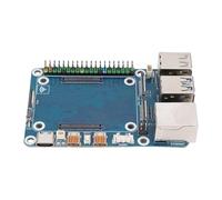 Gugxiom Placa Adaptadora para Módulo de Cómputo 5, Adaptador CM5 a Pi 5 con Puerto Gigabit Ethernet RJ45, 2 Puertos USB 3.2 Gen1, Puertos USB .0, Salidas 4K Duales, Encabezado de