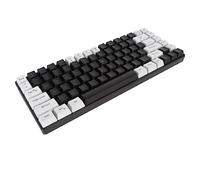 Gugxiom RGB Mini Portátil 80% Teclado Mecánico, RGB Retroiluminado Ergonómico Silencioso Teclado Mecánico de Oficina, No Requiere Controlador Plug & Play para Windows Laptop PC