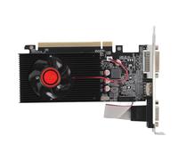 Gugxiom Tarjeta GPU Graphics, Memoria 2GB DDR3, Tarjeta Gráfica de Juegos de 64 bits con Ventilador de Enfriamiento para Juegos y Aplicaciones Comerciales