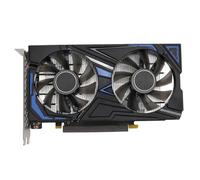 Gugxiom Tarjeta Gráfica de 4 GB GDDR6 de 128 bits, Tarjeta Gráfica para PC con Ventilador de Refrigeración Dual, Interfaz PCIE 3.0 16X, 1485/8000 MHz, HDMI, DVI D, 3 Salidas de Pantalla