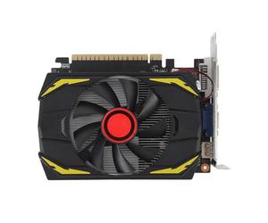 Gugxiom Tarjeta Gráfica GPU, Memoria de 4 GB DDR5, Tarjeta Gráfica de Juegos de 128 bits con Ventilador de Enfriamiento Eficiente para Aplicaciones de Juegos y Trabajo