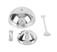 Gugxiom Taza para Helado de Acero Inoxidable con Base Retro para Postres, Ideal para Cenar Todos los Días (Tamaño grande 11CM)