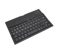 Gugxiom Teclado Plegable, Teclado Inalámbrico Bluetooth Plegable Portátil con Soporte, Teclado Ultradelgado de Tamaño Completo para iOS, Android, Windows, Teléfono Inteligente, Tableta y