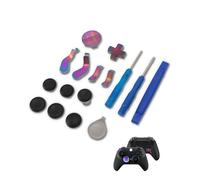 Gugxiom Thumbsticks de Metal 13 en 1 para Xbox One Elite Series 2, Joysticks de Intercambio Metal Mod 6, 4 Paletas, 2 Almohadillas D, con Herramienta de Montaje, Piezas de Joystick de