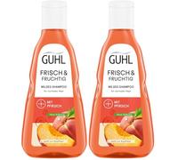 Guhl Champú fresco y afrutado. Contenido: 250 ml. Tipo de cabello: normal (Paquete de 2)