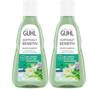Guhl Champú Sensitiv para cuero cabelludo. Contenido: 250 ml. Tipo de cabello: todos (Paquete de 2)