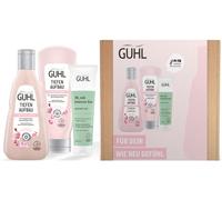 Guhl Kit de reparación. Contenido: champú, acondicionador y tratamiento - 550 ml - Tipo de cabello: dañado, reclamado