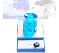 GUHPZA Agitador Magnético De 2400 RPM con Capacidad De Agitación De 3000 Ml, De Acero Inoxidable, Apto para Experimentos Científicos Y Químicos, Sin Vaso De Precipitados.