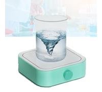 GUHPZA Agitador Magnético Portátil De Laboratorio, Capacidad Máxima De 3000 Ml, Velocidad De 350 A 3500 RPM, Motor Sin Escobillas, Apto para Laboratorio, Investigación Científica Y Agricu,Green