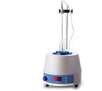 GUHPZA Camisas Calefactoras De Laboratorio con Agitador Magnético Termostático, Camisas Calefactoras Termostáticas Digitales, hasta 300 °C / 572 °F, Placas Calefactoras, Velocidad Ajusta,250ml