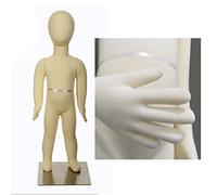 GUHPZA Maniquí Infantil De Cuerpo Completo, Suave, para Niños De 14 A 4 Años. Incluye Base Metálica. Ideal para Confección Y Costura. Disponible En Tallas De 2 A 11 Años.,#2-6 Years Old