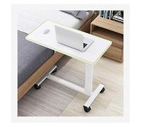 GUHPZA Mesa Auxiliar, Mesita De Noche, Escritorio con Base En Forma De C, Escritorio para Computadora Portátil, Mesa De Noche Perezosa, Mesa De Regazo Móvil, Mesa De Noche para,Verde