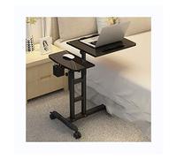 GUHPZA Mesa De Cama con Ruedas Y Altura Ajustable, Mesa De Cama con Parte Superior Inclinable Y Ruedas, Soporte De Escritorio Portátil para Computadora Portátil para Cama, Ideal,Lujo D
