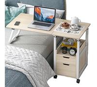 GUHPZA Mesa De Cama Mesa De Cama De Altura Ajustable Mesas De Cama De Hospital Mesas De Cama con Cajón para Escritorio De Estudio De Oficina - Escritorio De Computadora Móvil Pa,DO