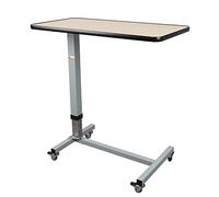 GUHPZA Mesa De Cama Mesa De Cama Mesa De Cama De Hospital, Mesa Auxiliar con Ruedas Mesa Auxiliar De Sofá De Altura Ajustable Mesa De Noche Mesa para Computadora Portátil para E