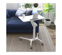 GUHPZA Mesa De Cama Móvil Mesa De Computadora Móvil Mesa De Cama Days Mesa De Cama De Altura Ajustable Escritorio De Pie Móvil Se Puede Usar para Atención Profesional, Dormitori