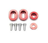 Guía Cadena Motocicleta Protector De La Cadena Guía Motocicleta Deslizador Espaciador Kit Para CRF250L 250RL Para Rally Para CRF250M/S 2012-2021(Red washer)