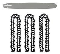 Guía de 18 pulgadas (45 cm) con 3 cadenas de 72 eslabones para motosierras