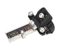 Guía de afilado de ángulo fijo, plantilla de afilado ajustable para cinceles y planos, guía de ángulo de precisión con placa de escala, base estable y ajuste fino para un afilado