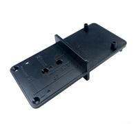 Guía de agujero de bisagra para bisagras de 35 mm/40 mm, esencial para un montaje suave de muebles (negro)