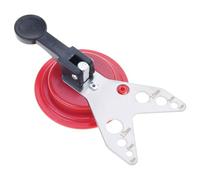 Guía de agujeros de vidrio versátil con base de succión para una perforación estable y precisa en varios materiales, accesorio de perforación