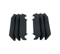 Guía de aire del radiador compatible con motocicletas 14-24 SE SEF Rejillas de radiador de plástico para 125 250 300 450 500 Deflector de aire universal