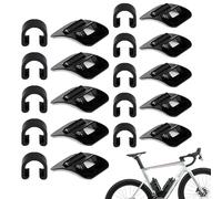 Guía de alambre de bicicleta - Correa de tubo, soporte de cables | Almohadillas adhesivas de doble cara y canal de agarre duradero creado para organizar una carcasa de vía de palanca de cambios o una