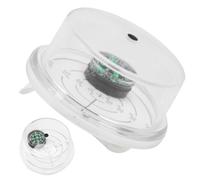 Guía de ángulo solar para panel solar, rastreador de panel solar - Contador de ángulo solar exterior transparente, impermeable con brújula - Rastreador solar para paneles solares, accesorios de