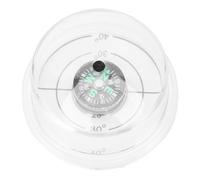 Guía de ángulo solar para panel solar, rastreador de panel solar,Guía de búsqueda de ángulo solar transparente resistente a los rayos UV, impermeable con brújula | Rastreador solar portátil para