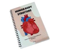 Guía de aprendizaje de anatomía visual del cuerpo humano atractiva con contenido sistemático y ejercicios prácticos para estudiantes Guía de estructura del cuerpo humano