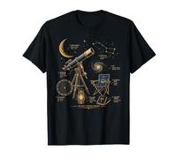Guía de astronomía para observar Las Estrellas en el Patio Trasero Camiseta