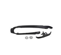 Guía de basculante para motocicleta, protección de cadena deslizante, compatible con Husqvarna TE FE 14-23 TC FC 14-22 TX FX 17-22 FS450(Husab Black)
