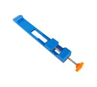 Guía de base ajustable para máquina de corte, sierra circular, abrazadera de posicionamiento, naranja, 29,5 x 4 x 2,9 cm