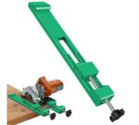 Guía de base de corte ajustable, herramienta ajustable portátil, guía de sierra circular para carpintería, para carpintería, gabinete de madera, borde, puerta, cajón
