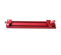 Guía de base de la máquina de corte ajustable Abrazaderas de posicionamiento de fresado de sierra circular con diseño de doble pestillo para herramientas de placa base de 145-280 mm Equipo de taller