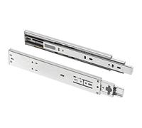 Guía de bolas GTV H45 con amortiguación VERSALITE, extracción total - 45 x 450 mm - Guías para cajones de carga pesada - Sistema de guías Soft-Close - Acero galvanizado resistente