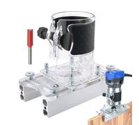 Guía De Borde Para Router Base De Fijación Ranurada Para Máquina De Rebajar