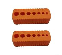 Guía de broca de 4 mm a 10 mm con tecnología de fabricación aditiva, perforación precisa y estable en varias aplicaciones (naranja)